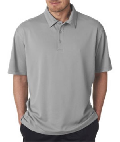 Mens Platinum Performance Jacquard Polo with TempControl Technology