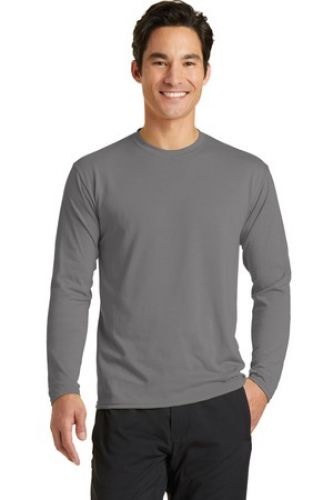 Long Sleeve Essential Blended Performance Tee