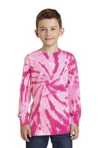 Youth Essential Tie-Dye Long Sleeve Tee