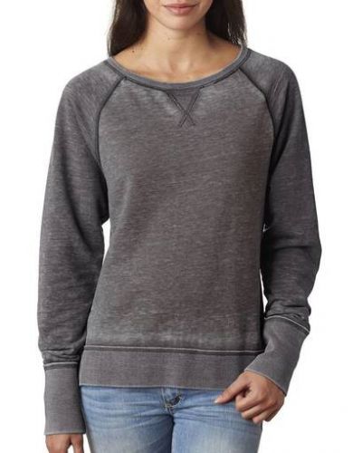 Ladies Zen Fleece Raglan Sleeve Crewneck Sweatshirt