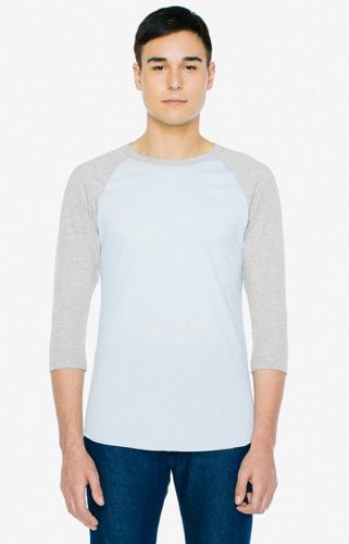 50/50 Three-Quarter Sleeve Raglan T-shirt