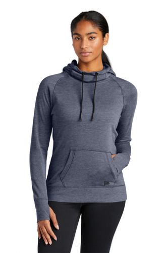 Ladies Tri-Blend Fleece Pullover Hoodie