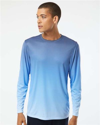 Barbados Performance Pin Dot Long Sleeve T-Shirt