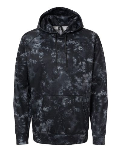 Men's Crystal Tie Dye Pullover Hoodie