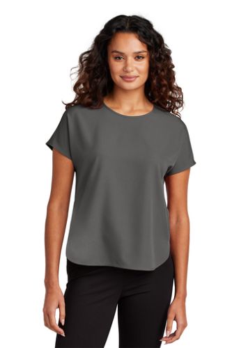 Women's Stretch Crepe Crew