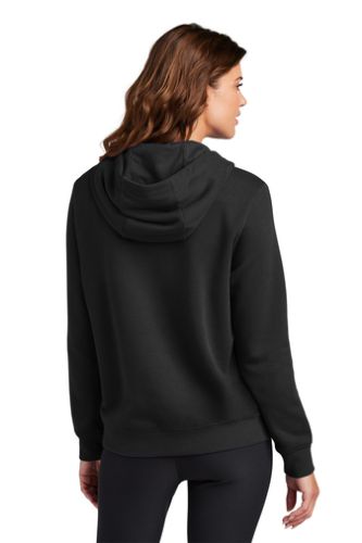 Ladies Club Fleece Sleeve Swoosh Pullover Hoodie