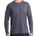 Sport-Tek ® PosiCharge ® Long Sleeve Tri-Blend Wicking Raglan Tee